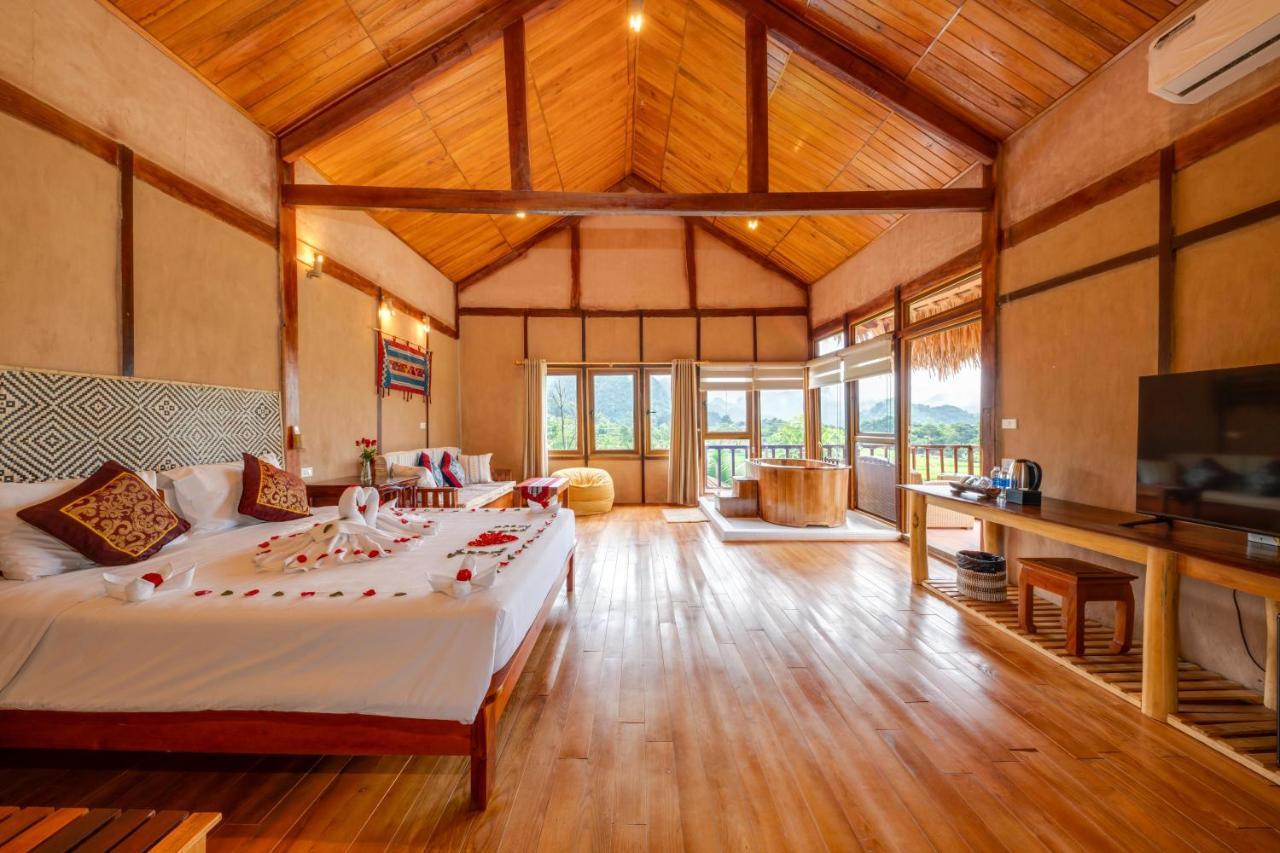 Mai Chau Onsen Retreat Hotel Exterior photo
